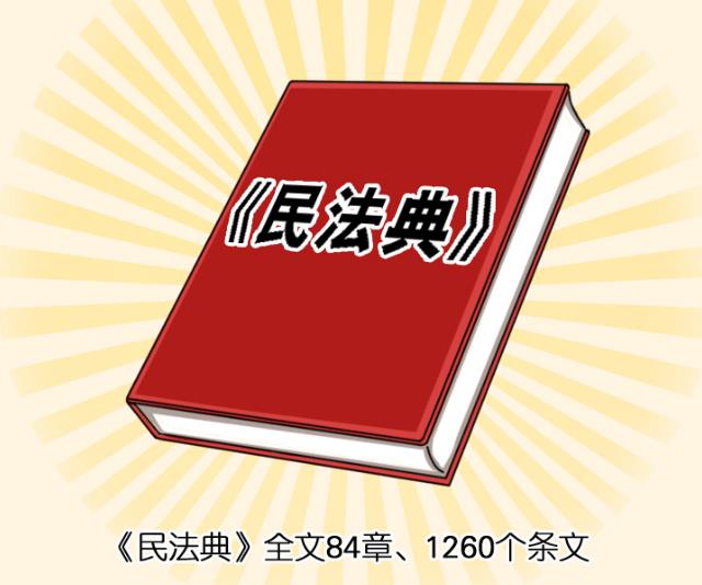 “社会生活百科全书”民法典漫画：打开往里看 民事纠纷基本都能解决